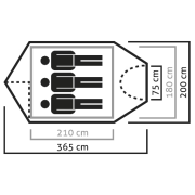 Tente Salewa Sierra Leone III Tent