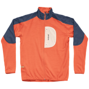Sweatshirt fonctionnel homme Devold Adventure Jacket Man orange / bleu Brick