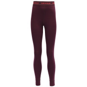 Sous-vêtements fonctionnels enfant Devold Duo Active Junior Long Johns rubis Port