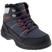 Bottes d'hiver enfant Hi-Tec Lusari Mid Wp Jr noir / gris Dark Grey/Black/Red