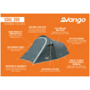 Tente de randonnée Vango Soul 200