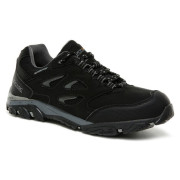 Chaussures enfant Regatta Holcombe Low Jnr vert Black/Granit