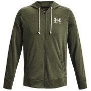 Sweat-shirt homme Under Armour Rival Terry LC FZ vert /blanc Marine OD Green / / Onyx White