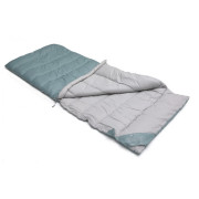 Sac de couchage - couverture Vango Shangri-La Light Single turquoise - gris abyss