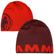 Bonnet Mammut Logo Beanie rouge MagmaMerlot