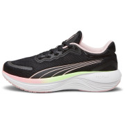 Chaussures running Puma Scend Pro noir / rose Frosty Pink-Speed Green- White