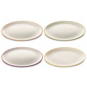 Set d'assiettes Omada Sanaliving DinnerPlate Set 4x Plate 24xh2cm