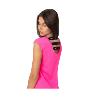 Robe femme Drexiss Pink/Black Coolmax
