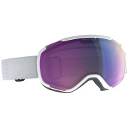 Masques ski Scott Faze II blanc mineral white/enhancer teal chrome