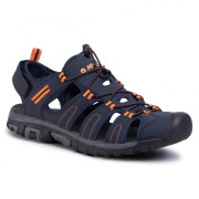 Sandales Hi-Tec Tiore bleue Navy/DarkGray/Orange