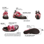 Chausson escalade femme Evolv Elektra