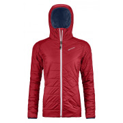 Veste femme Ortovox Swisswool Piz Bernina Jacket W bordeau HotCoral