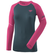T-shirt fonctionnel femme Dynafit Alpine Pro W L/S Tee rose / gris 6A51 - magenta/0720