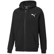 Sweat-shirt homme Puma ESS Small Logo FZ Hoodie TR vert black