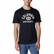 T-shirt homme Columbia CSC Basic Logo Tee noir mat Black, College Life Graphic