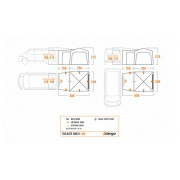 Tente caravane Vango Tailgate Hub II Low