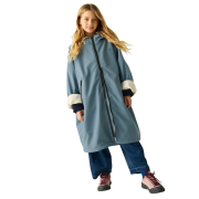 Manteau imperméable pour enfant Regatta Junior Waterproof Changing Robe Pro Grey Mirage