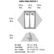 Tente ultra-légères MSR Hubba Hubba Bikepack 2