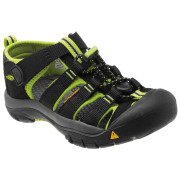 Sandales enfant Keen Newport H2 JR vert Black/LimeGreen