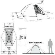 Tente de randonnée Robens Seeker 2