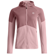 Veste polaire fonctionnelle femme Ortovox Fleece Light Grid Hoody W rose Dawn Rose