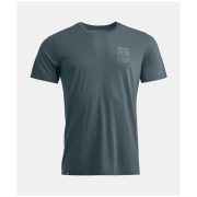 T-shirt fonctionnel homme Ortovox 150 Cool Mtn Mission Ts M gris foncé Dark Arctic Grey