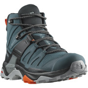 Chaussures randonnée homme Salomon X Ultra 4 Mid Gtx bleue / noir Stargazer / Black / Scarlet Ibis