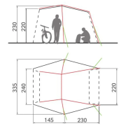 Tente caravane Vaude Drive Van