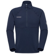 Sweat-shirt homme Mammut Taiss ML Half Zip Pull Men bleu foncé marine