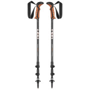 Bâtons randonnée Leki Khumbu Antishock gris / orange DarkanthraciteWhiteOrange