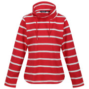 Sweat-shirt femme Regatta Helvine rouge MiamRd/WhiSt