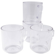 Set de tasses Bo-Camp Mug 330 ml 4 ks blanc