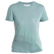 T-shirt fonctionnel femme Icebreaker Women Merino Core SS Tee Plume bleu clair Cloud Ray