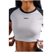 T-shirt femme Nebbia Crop Top Leopard '97 Primal