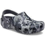 Chausson enfant Crocs Classic Camo Clog K noir / gris Black/Grey