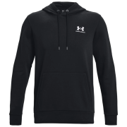 Sweat-shirt homme Under Armour Essential Fleece Hoodie vert Black/White