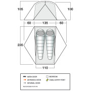 Tente ultra-légères Force Ten Radon UL 2