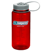 Bouteille Nalgene Wide Mouth 0,5l rouge OutdoorRed/Silver