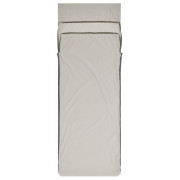Doublure sac de couchage Sea to Summit Silk Blend Sleeping Bag Liner - Rectangular w/ Pillow Sleeve gris clair Moonstruck Grey
