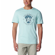 T-shirt homme Columbia M Rapid Ridge™ Graphic Tee bleu clair Spray, Naturally Boundless