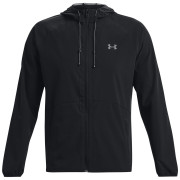 Veste de printemps homme Under Armour Stretch Woven Windbreaker vert Black / / Pitch Gray