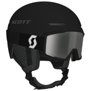 Ensemble casque et lunettes Scott Track + Factor Pro noir / gris mineral black/white