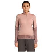 Veste polaire fonctionnelle femme Icebreaker Women Merino Blend 300 RealFleece™ Descender LS Zip