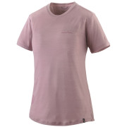 T-shirt femme Patagonia Women's Capilene Cool Merino Blend Graphic Shirt rose Multi-Pitch: Quiet Violet
