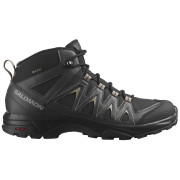 Chaussures randonnée homme Salomon X Braze Mid Gore-Tex noir / gris Black / Phantom / Vintage Khaki