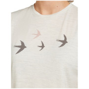 T-shirt femme Icebreaker Women Merino 150 Tech Lite SS Tee Bird Transit