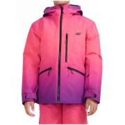Veste d'hiver enfants 4F Technical Jacket F1199 Multicolour rose Multicolour 3 Allover