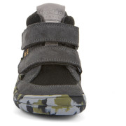 Chaussures barefoot toutes saisons pour enfant Frodo Barefoot Tex Fun Autumn Grey/Black