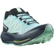Chaussures de running femme Salomon Pulsar Trail bleue Blue Radiance / Carbon / Yucca