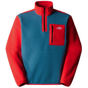 Sweat-shirt femme The North Face M Yumiori 1/4 Zip bleue / rouge MALLARD BLUE/HIGH RISK